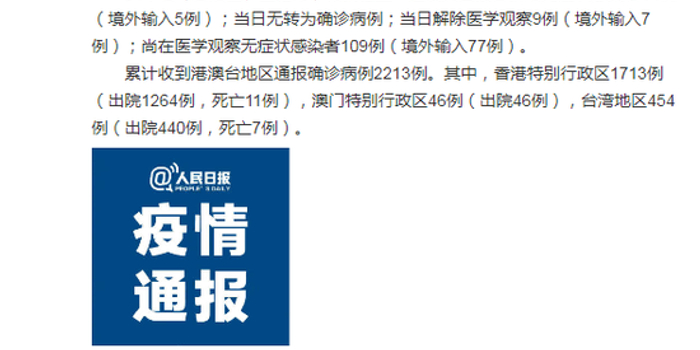 31省区市新增本土病例98例（31省新增本土病例94例）