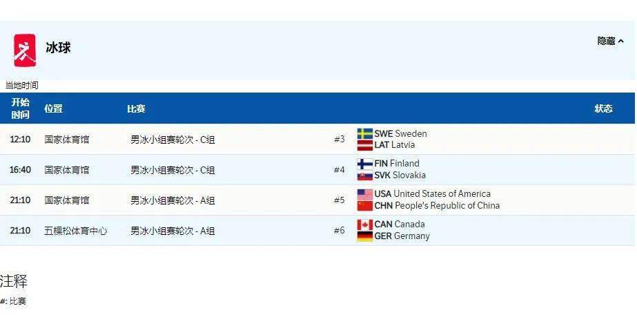 2022冬奥会赛程表(2022冬奥会详情) 2022冬奥会赛程表(2022冬奥会详情)