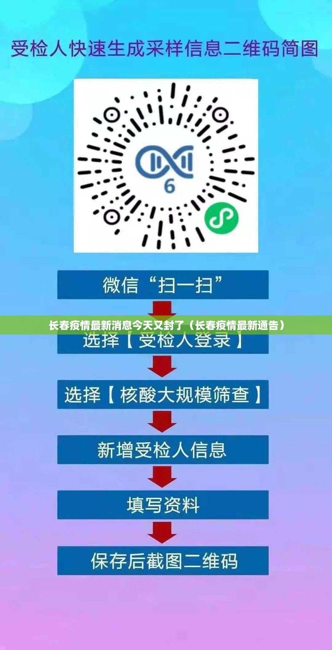 长春疫情最新消息今天又封了（长春疫情最新通告）