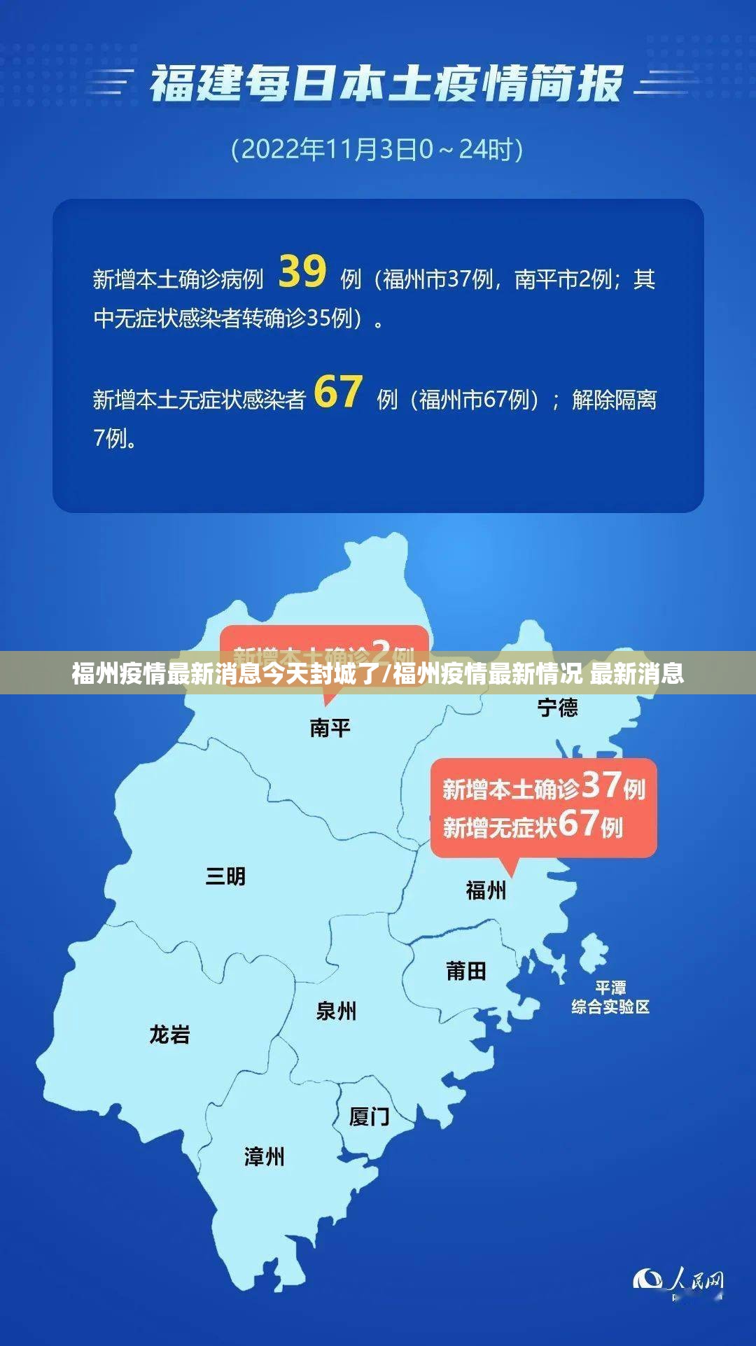 福州疫情最新消息今天封城了/福州疫情最新情况 最新消息