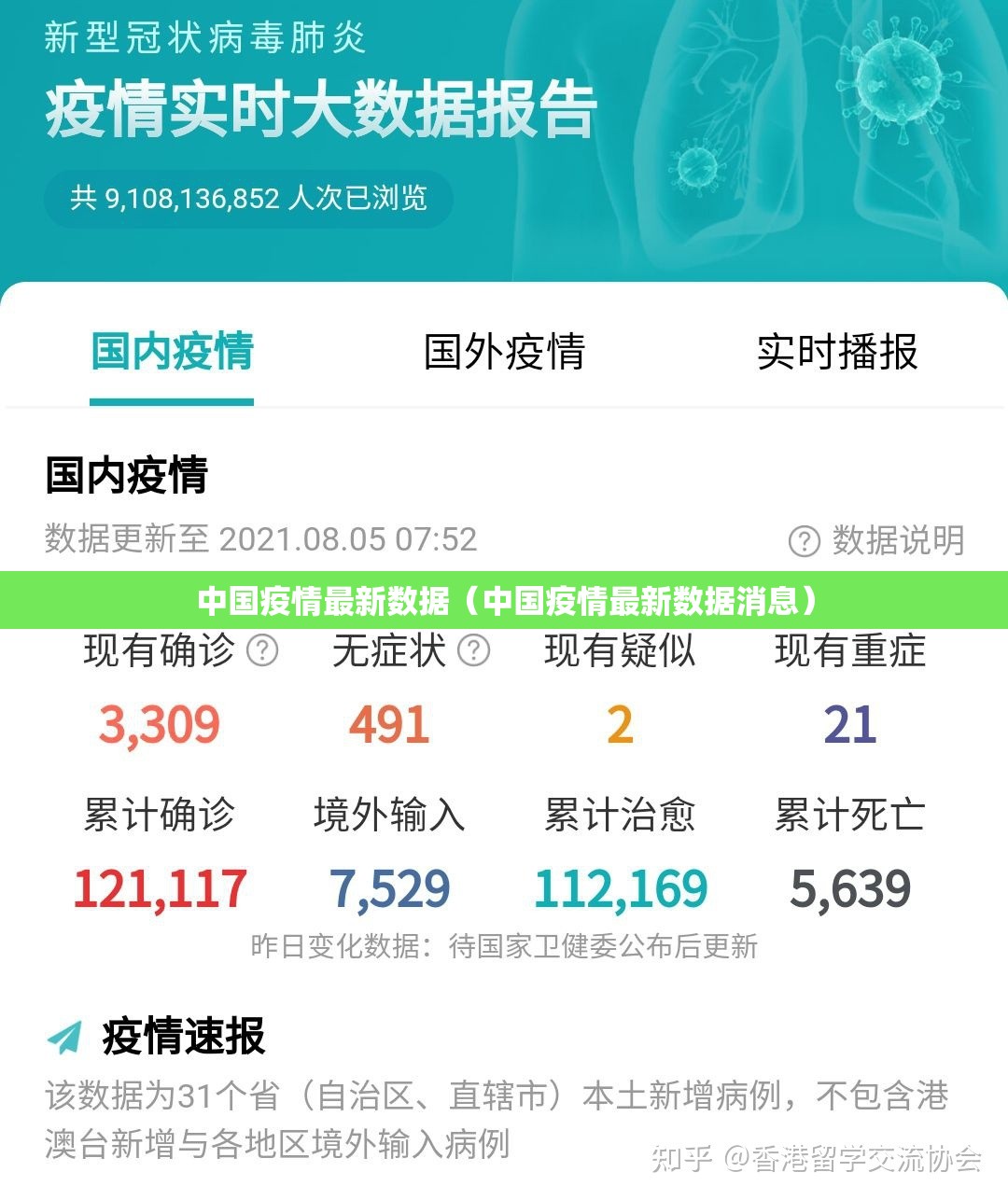 中国疫情最新数据(中国疫情最新数据消息) 中国疫情最新数据(中国疫情最新数据消息)