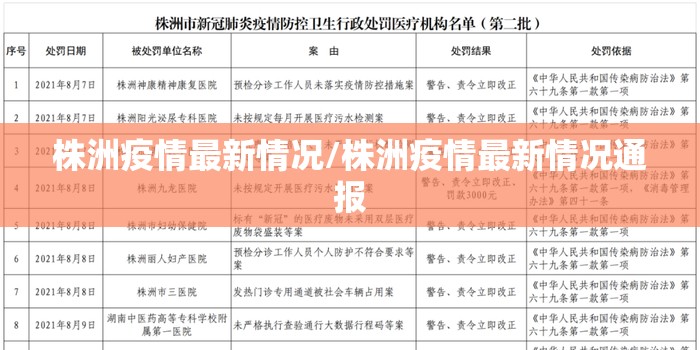 株洲疫情最新情况/株洲疫情最新情况通报