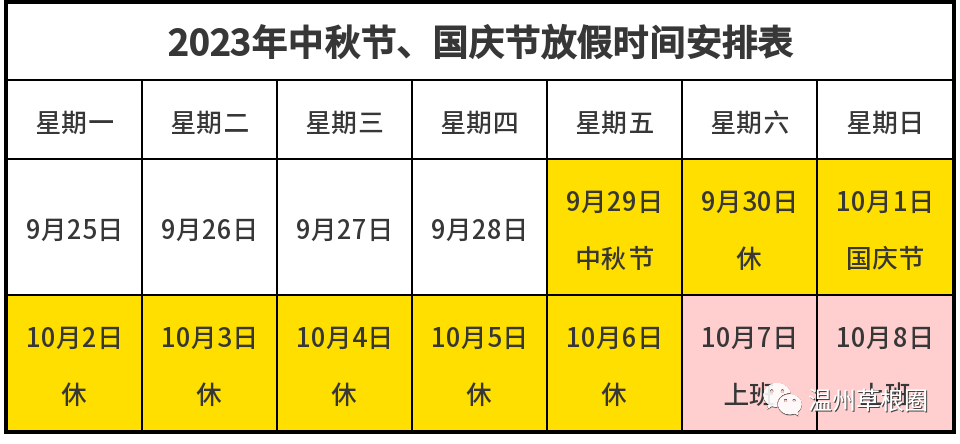 国庆节放假2023年放假时间表/202i国庆放假 国庆节放假2023年放假时间表/202i国庆放假