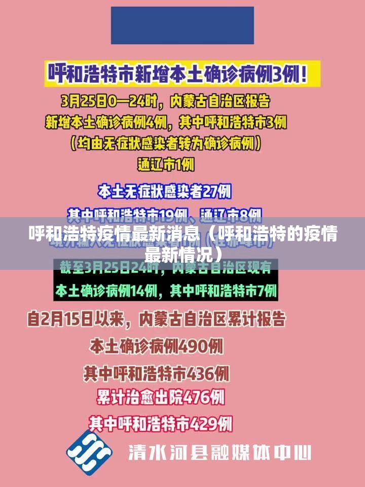 呼和浩特疫情最新消息(呼和浩特的疫情最新情况) 呼和浩特疫情最新消息(呼和浩特的疫情最新情况)
