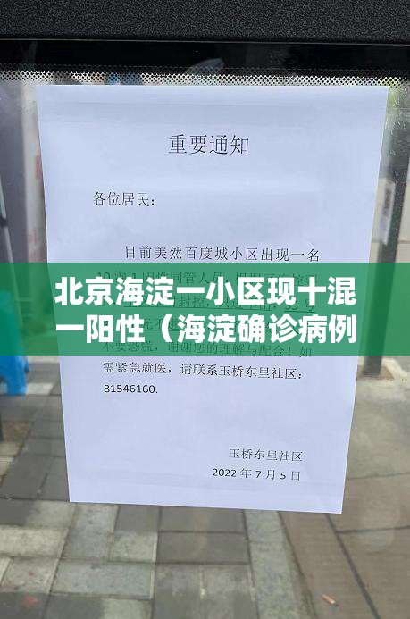 北京海淀一小区现十混一阳性(海淀确诊病例小区) 北京海淀一小区现十混一阳性(海淀确诊病例小区)