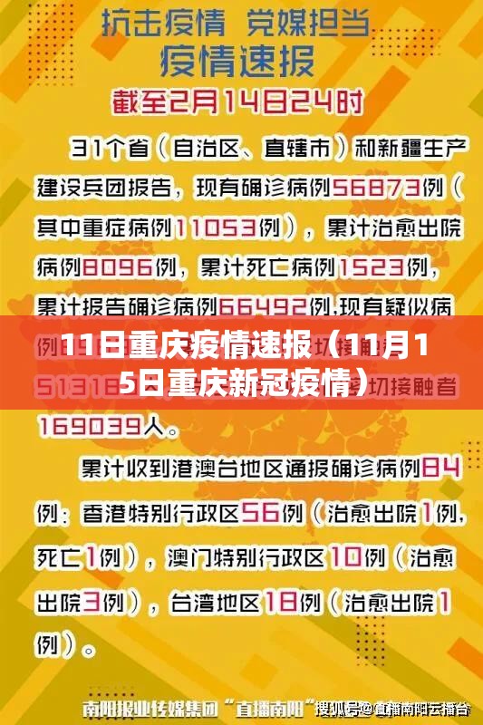 11日重庆疫情速报（11月15日重庆新冠疫情）