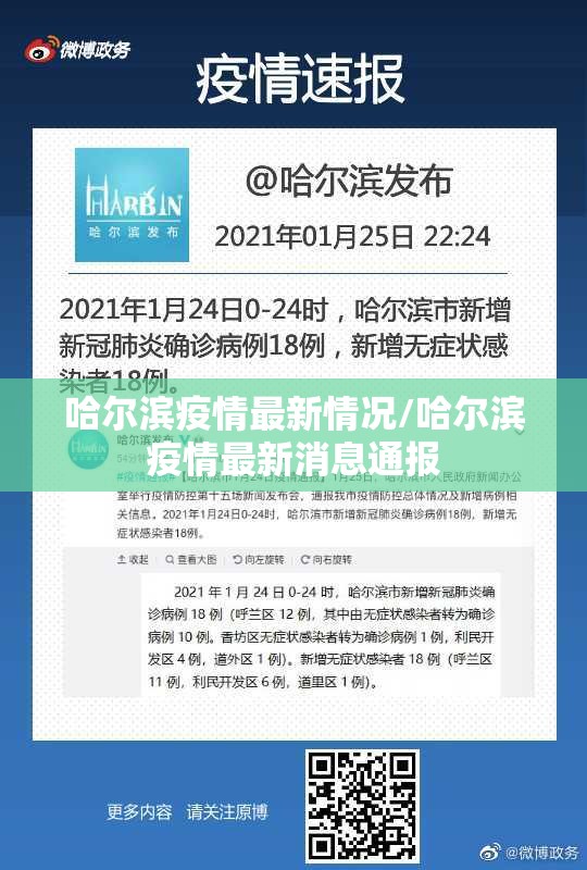 哈尔滨疫情最新情况/哈尔滨疫情最新消息通报