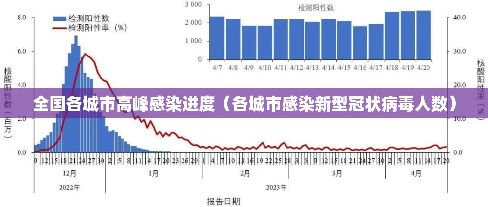全国各城市高峰感染进度（各城市感染新型冠状病毒人数）
