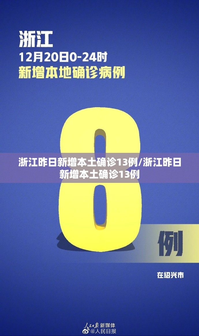 浙江昨日新增本土确诊13例/浙江昨日新增本土确诊13例