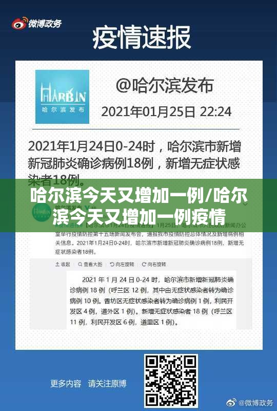 哈尔滨今天又增加一例/哈尔滨今天又增加一例疫情 哈尔滨今天又增加一例/哈尔滨今天又增加一例疫情