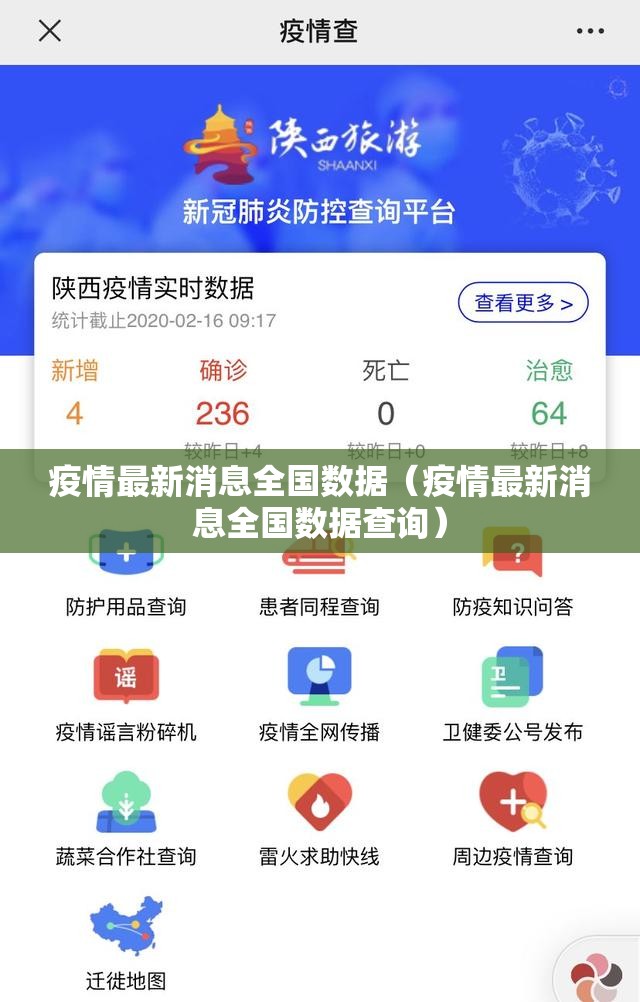 疫情最新消息全国数据（疫情最新消息全国数据查询）